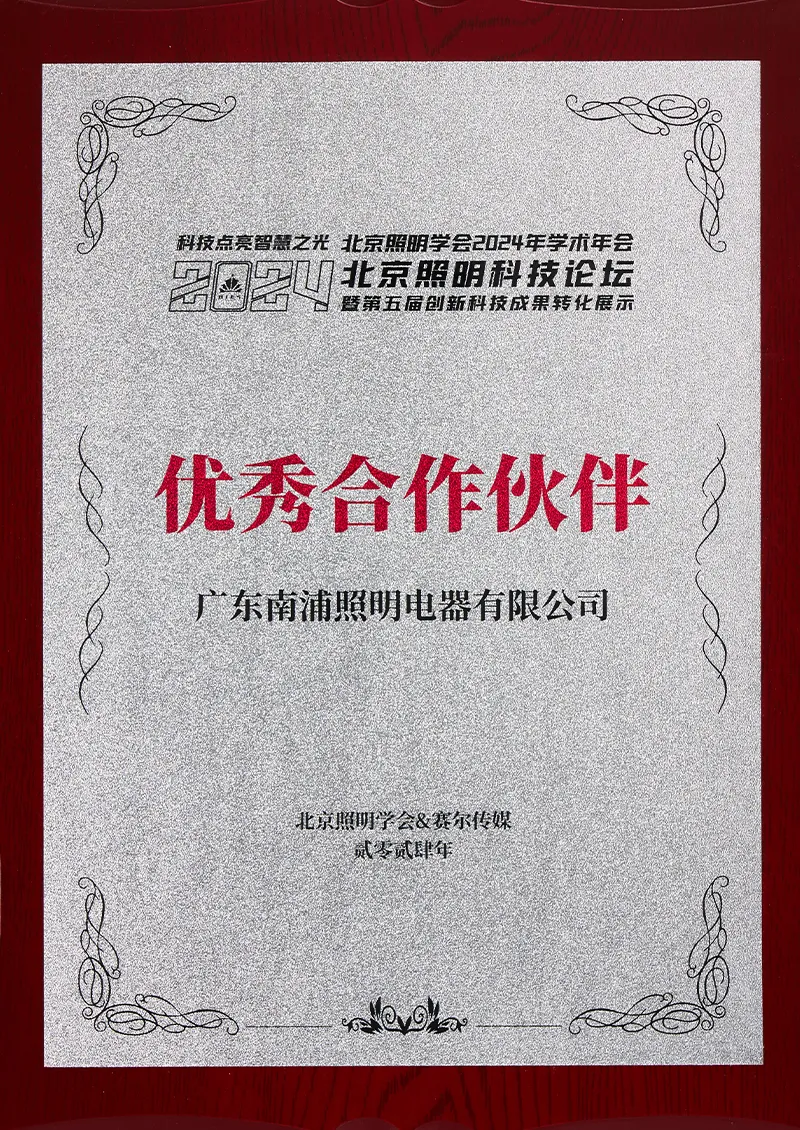 Excellent Partner of 2024 Beijing Lighting Forum