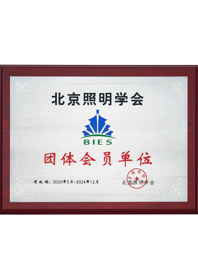 Group member of Beijing Illuminating Engineering Society